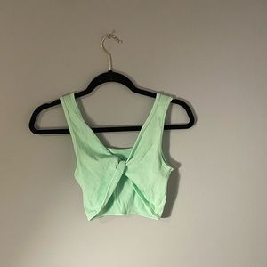 mint green reversible tie tank top - aeropostale